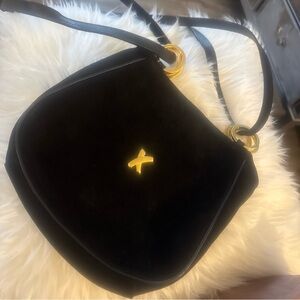 Elegant Black and Gold Women's Bag